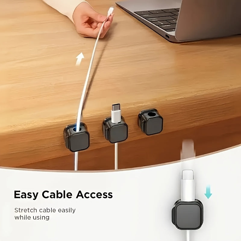 1 8 pack magnetic cable management clamps heavy duty