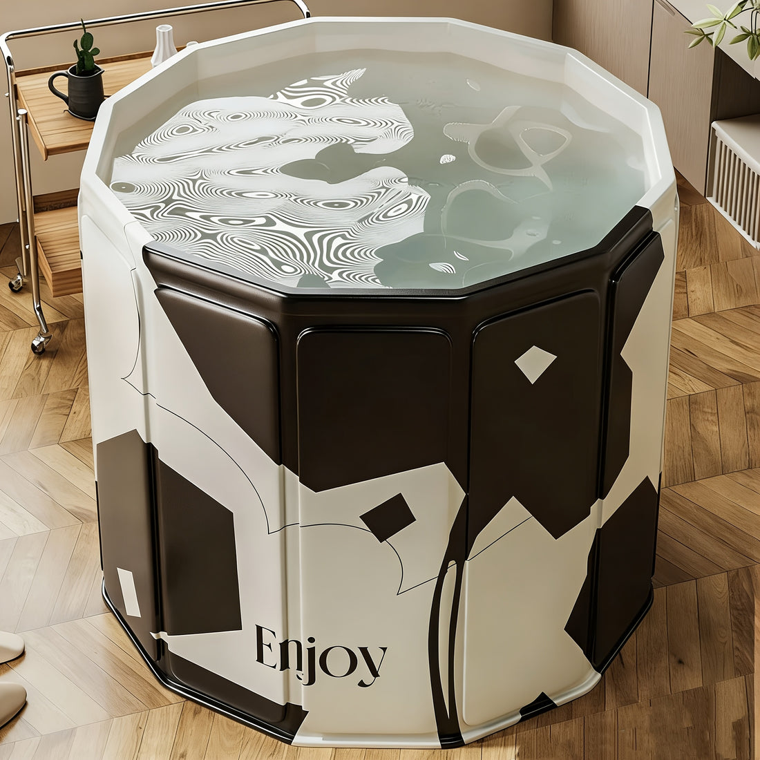 hot tub cold soaking tub free pillow drain hose