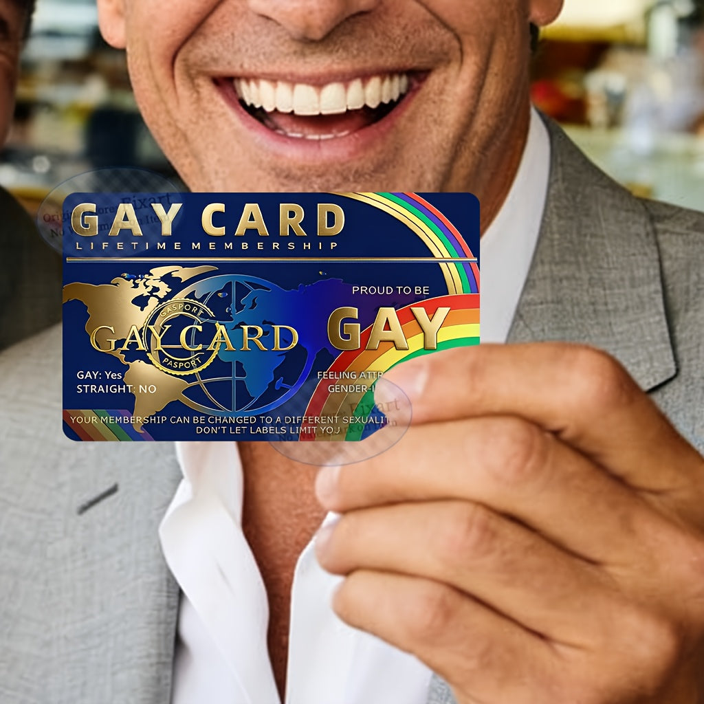 1 3pcs pride membership card
