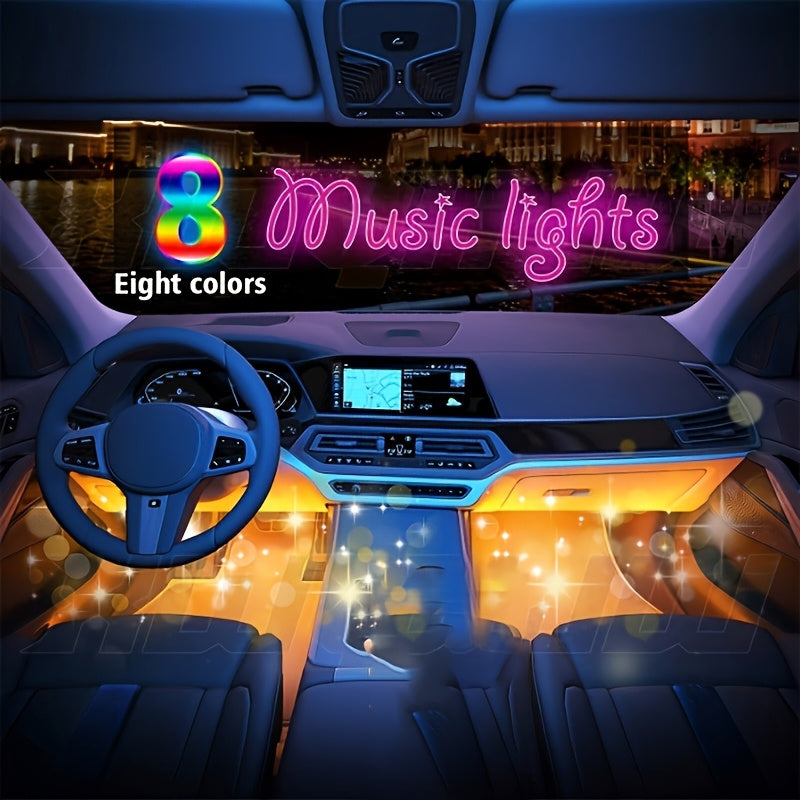 rgb car led light kit multi usb powered diy