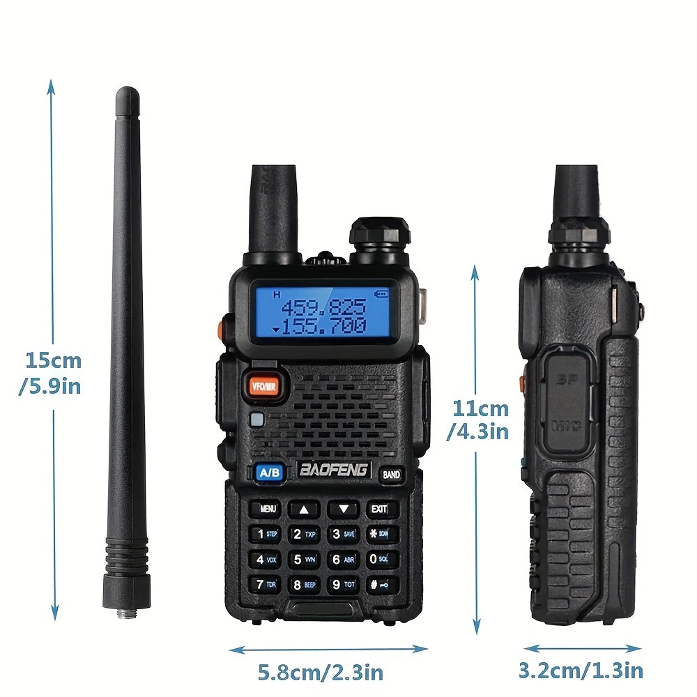 set 2 5w high power dual band two way wireless