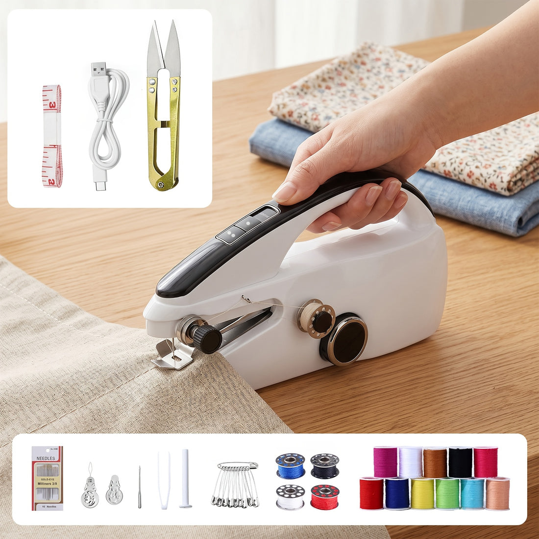 portable handheld sewing machine fast precision