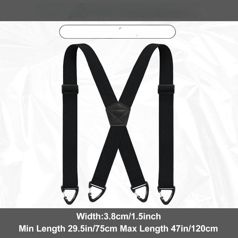 2pcs invisible suspenders men women 1 5 inch elastic