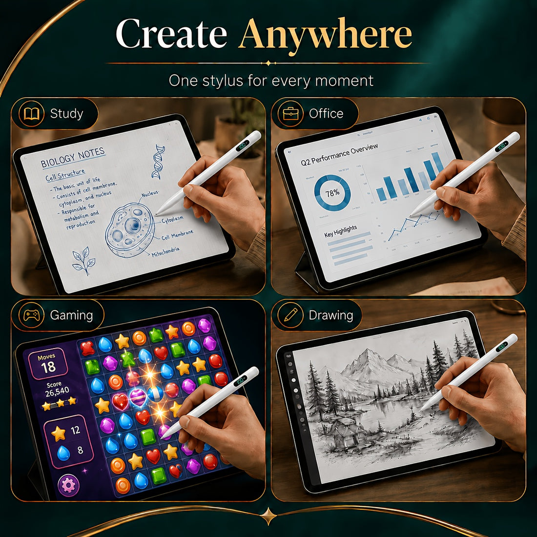 stylus compatible systems phones
