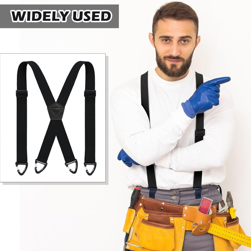 2pcs invisible suspenders men women 1 5 inch elastic