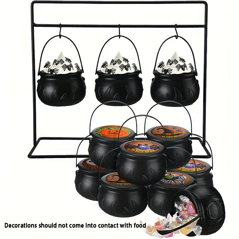 10pcs halloween fire bowl set decorations not come