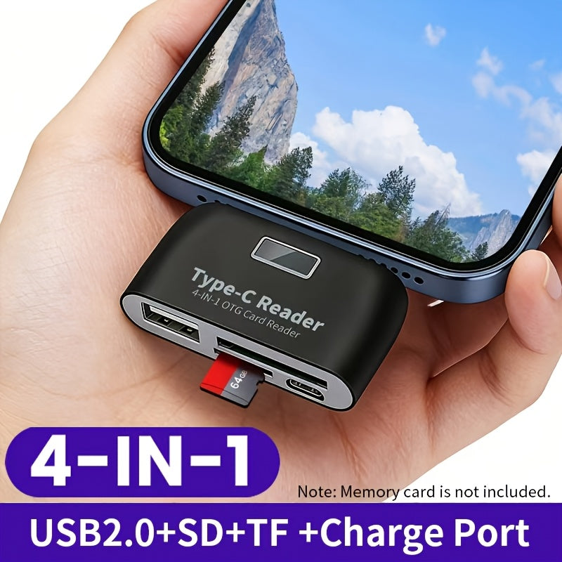 portable otg card reader writer suitable type plug