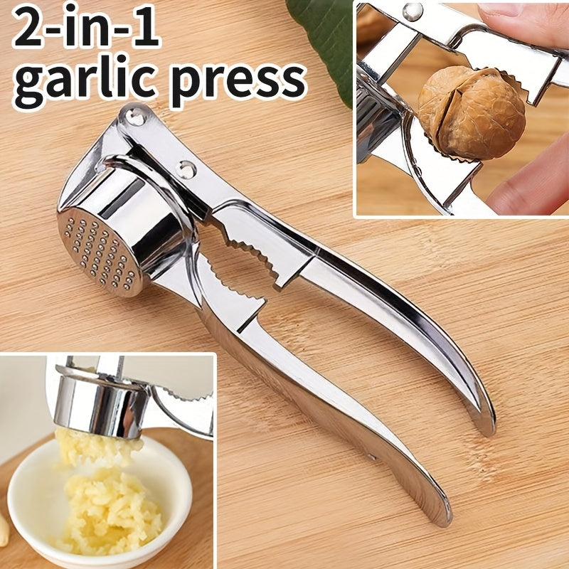 durable 2 in 1 garlic crusher nutcracker high quality manual