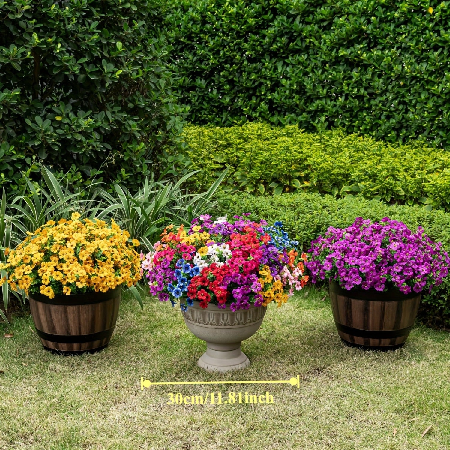 108 flowers 36 valentines   artificial eucalyptus