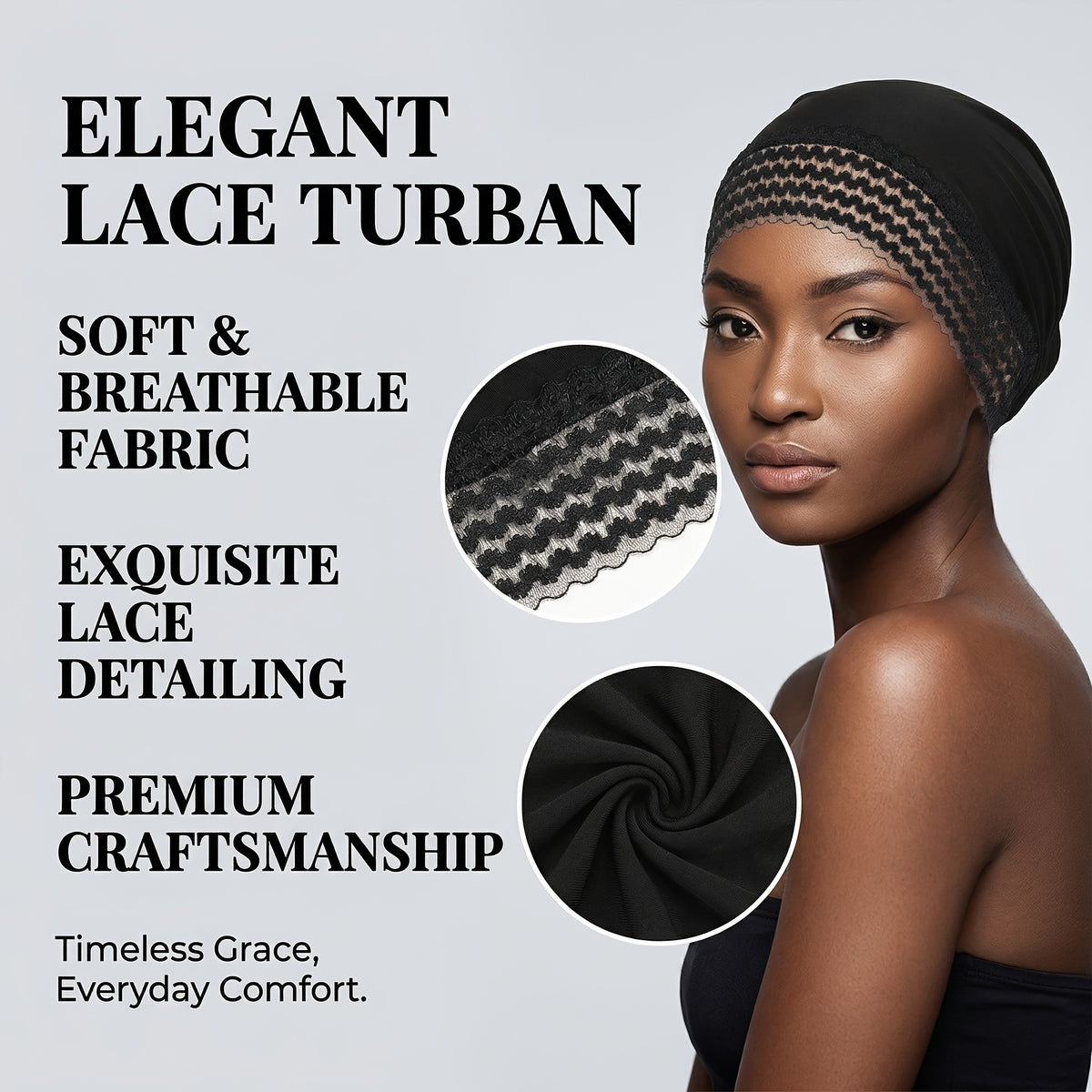 womens solid color turban   fashionable versatile base