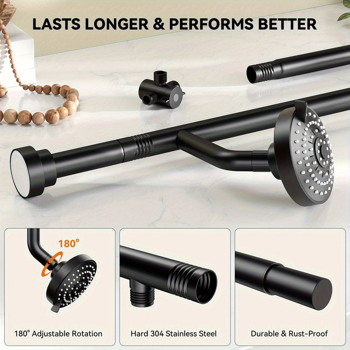 dual shower head system couples high pressure shower heads 3