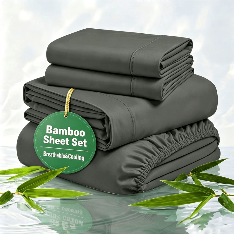 4pcs bamboo fiber sheet set 2200