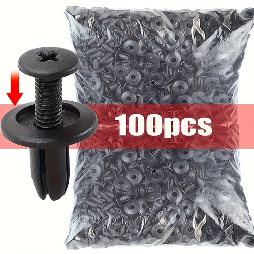 100pcs   clip set door fender rivet fixing