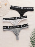 set     stylish breathable low   underwear in
