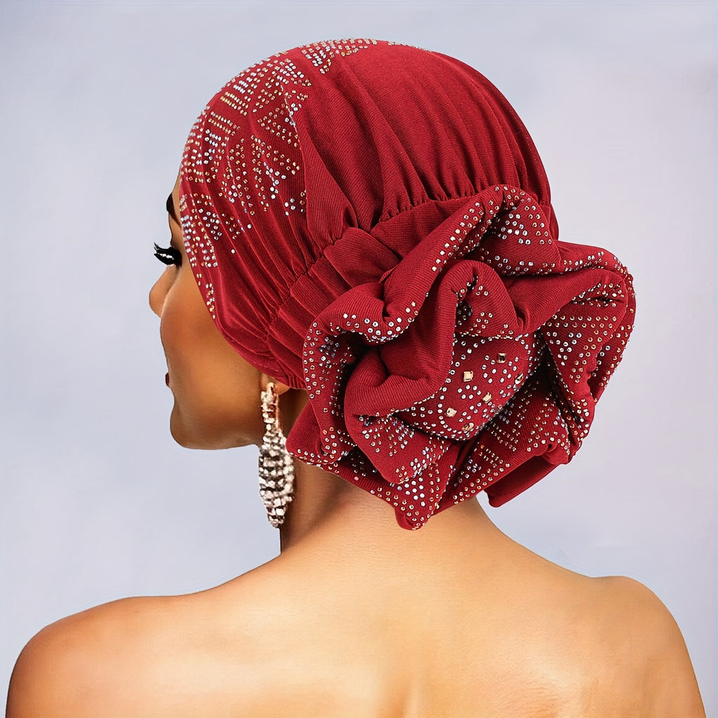 womens handmade embellished breathable headband hat