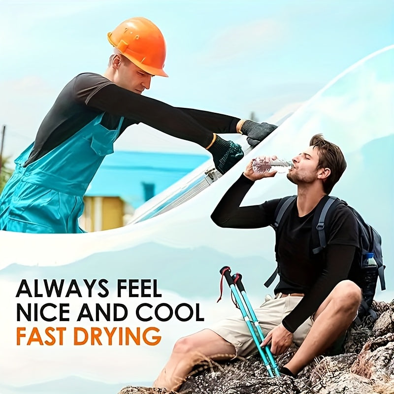 8 pairs cool arm covers men women summer travel arm sleeves