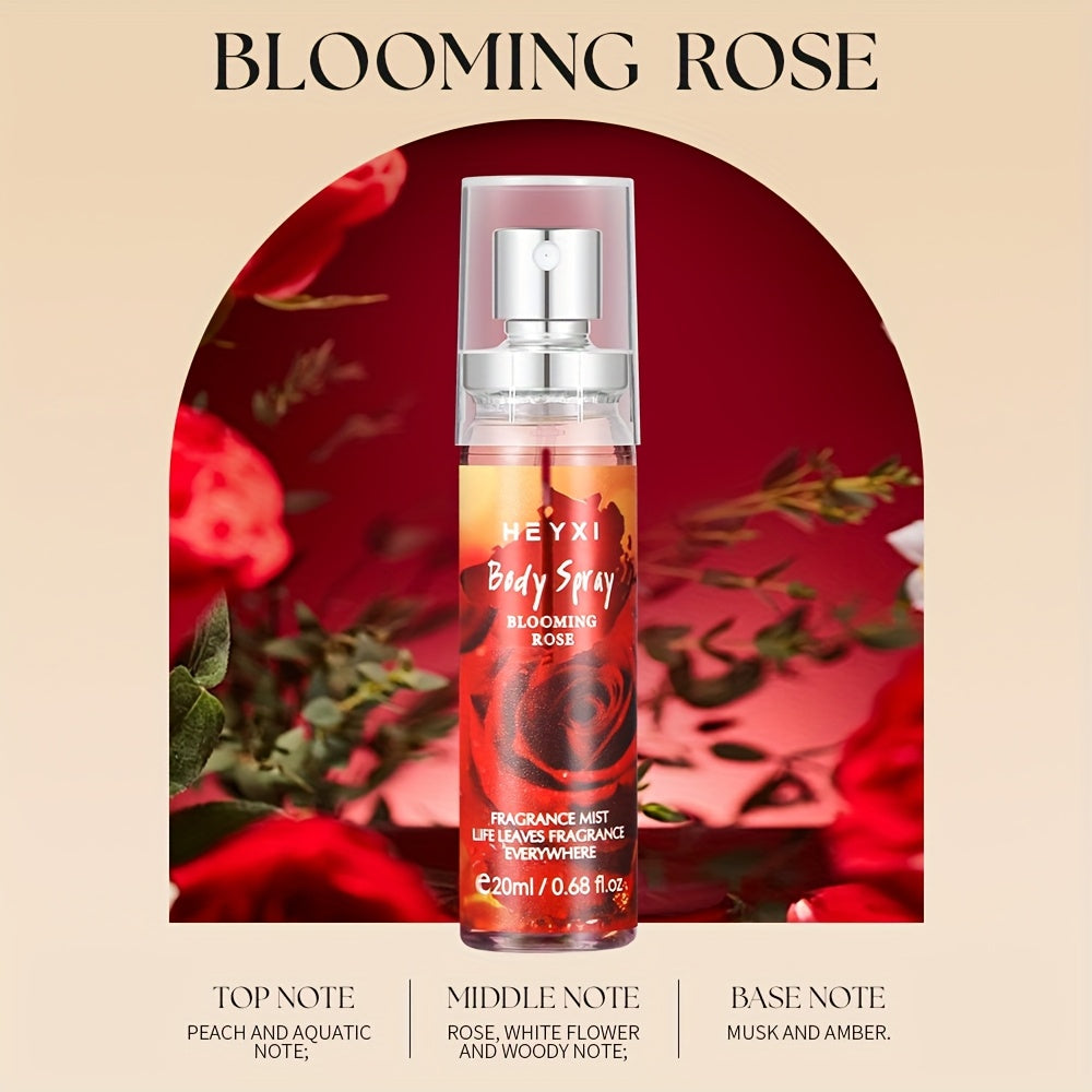 4 kinds scents body fragrance mist floral fragrance