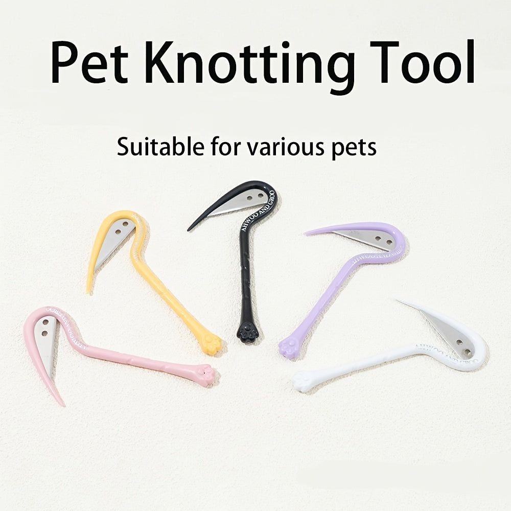 3 4 5 7pcs random color pet detangling comb   grooming