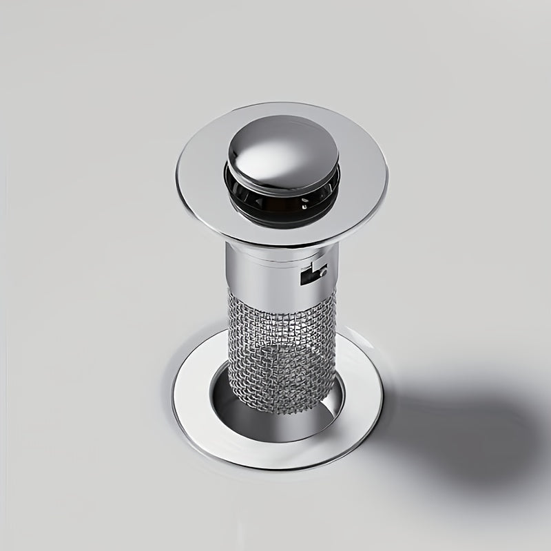 2pcs stainless   core sink drain filter
