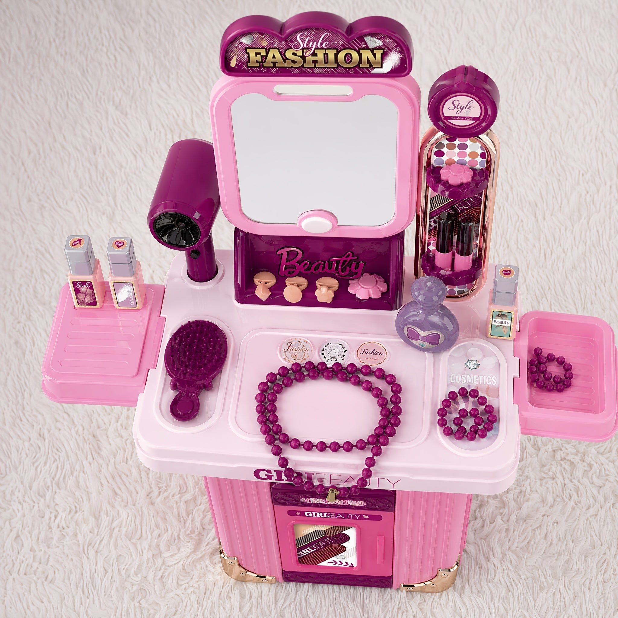 2 in   toy portable suitcase makeup