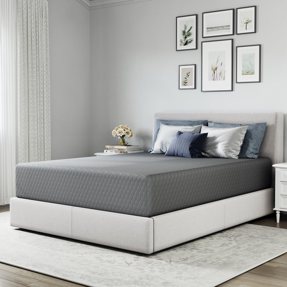 10" Medium Gel Memory Foam Mattress