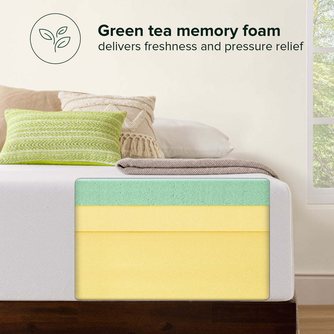 12" Plush Memory Foam Mattress - Sleep by Wayfair™