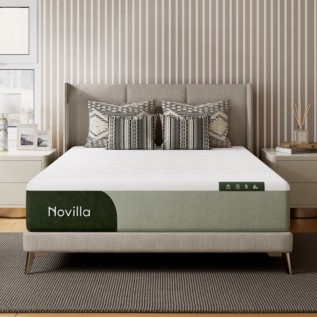 12'' Gel Memory Foam Mattress