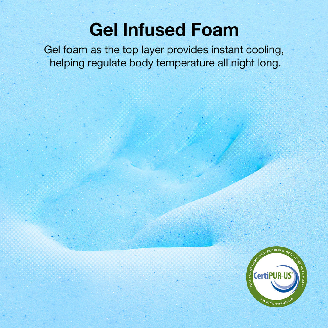 12'' Gel Memory Foam Mattress