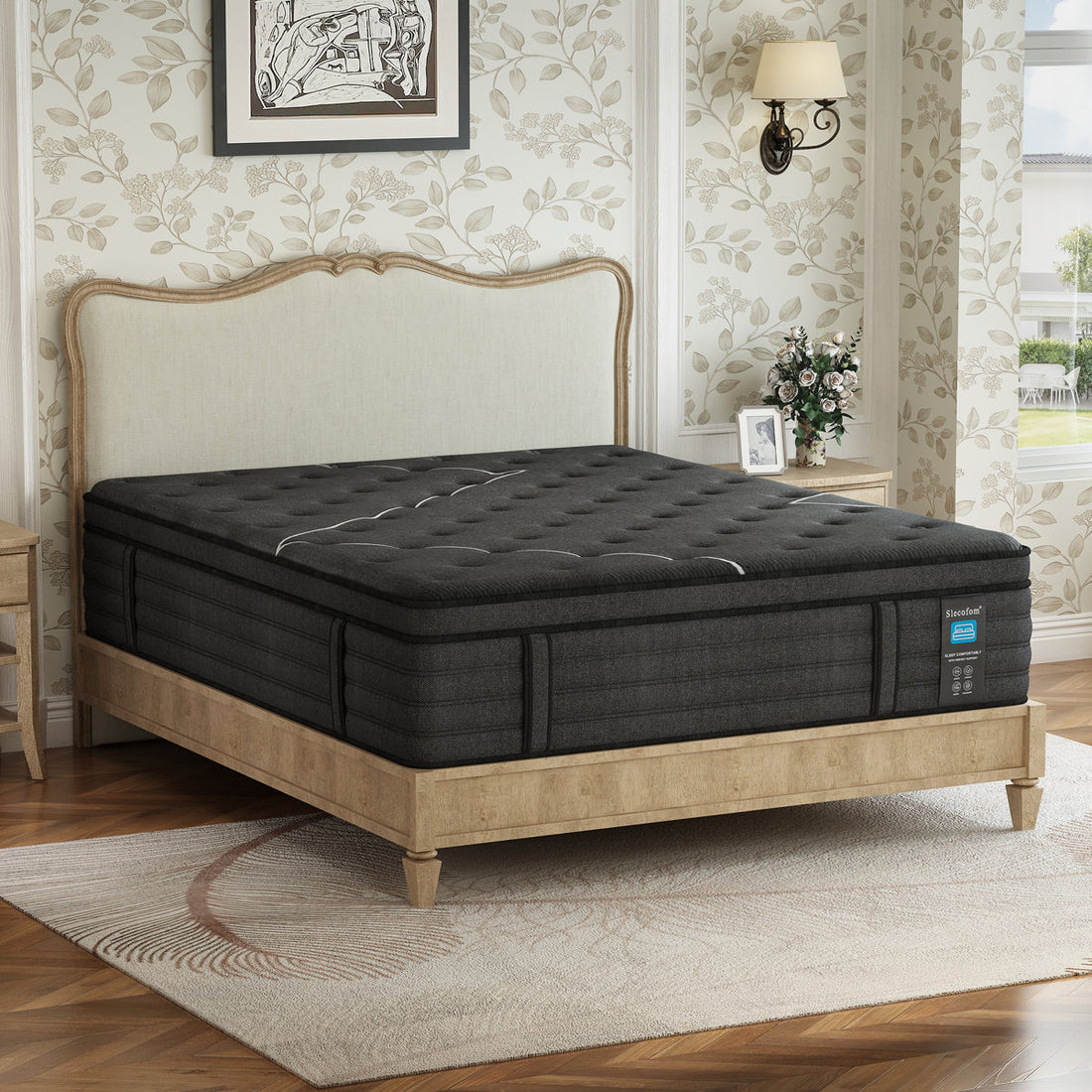 14.2-Inch Firm To Extra Firm Hybrid Mattress With Form Enhanced,  Back Support & Cooling Comfort