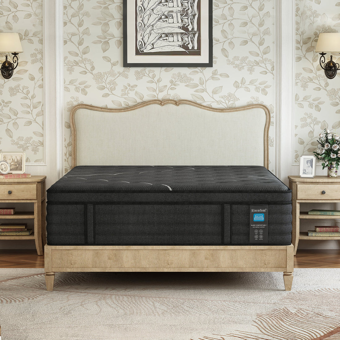14.2-Inch Firm To Extra Firm Hybrid Mattress With Form Enhanced,  Back Support & Cooling Comfort