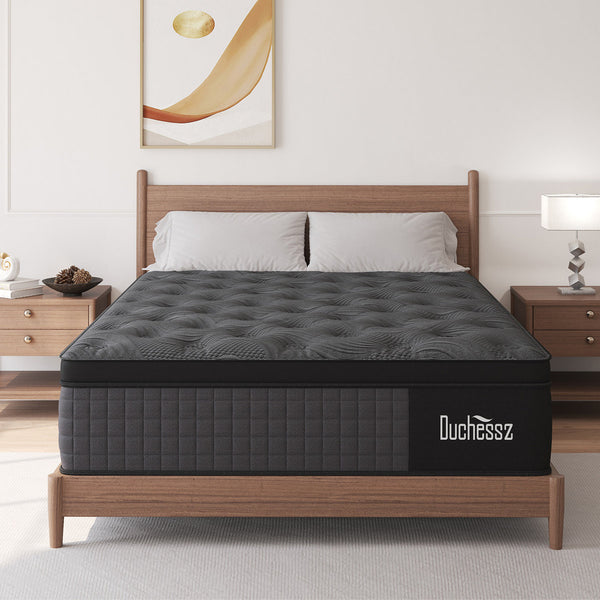 14'' Euro Top Medium-Firm Hybrid Mattress with Gel Memory Foam and Mattress in a Box