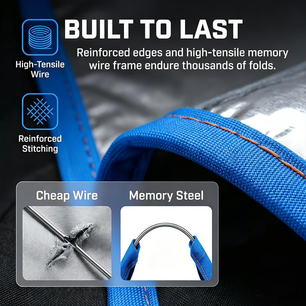 car universal windshield sunshade sunshade storage bag