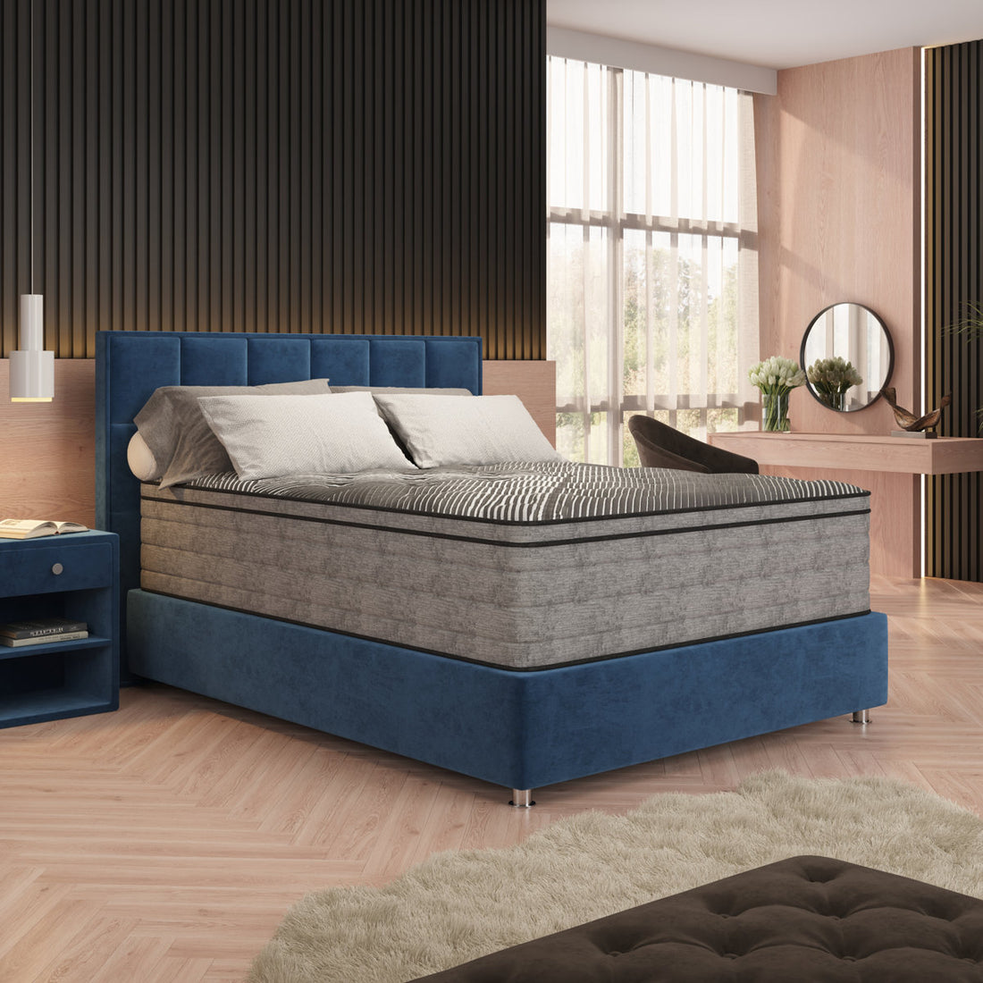15" Pure Ice Eurotop Ultra Plush Mattress