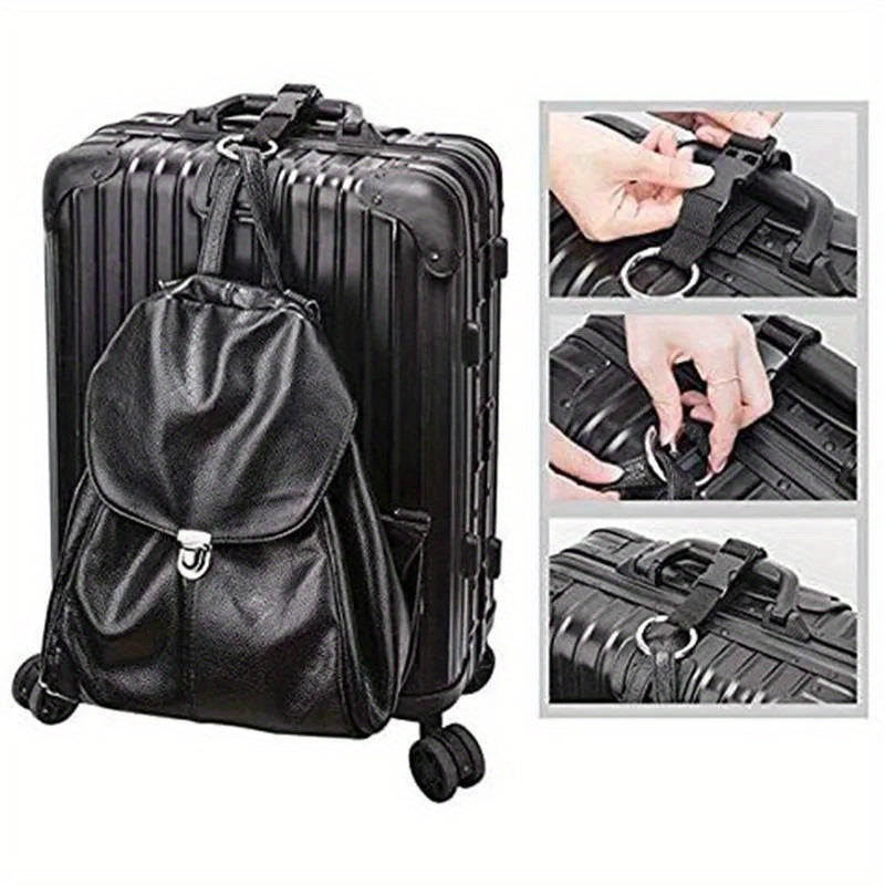 3pcs   nylon luggage strap anti theft clip