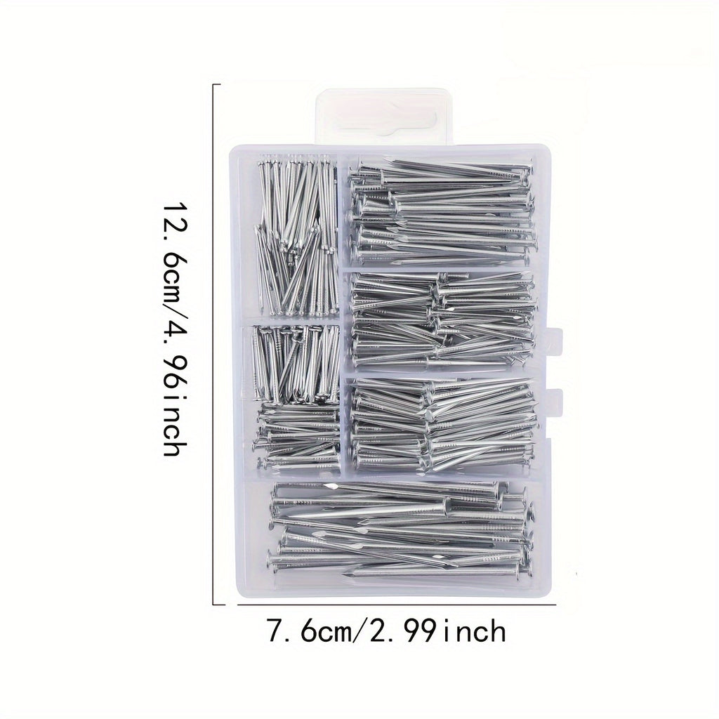 a set 140pcs   hardware nails wall nail storage box 6