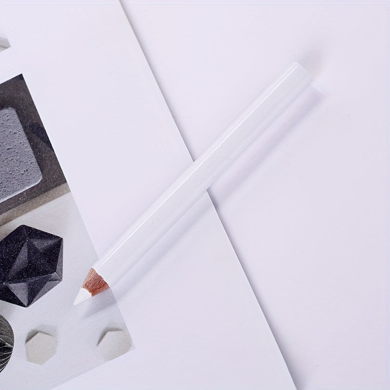 2pcs high visibility white tailor chalk pencils suitable