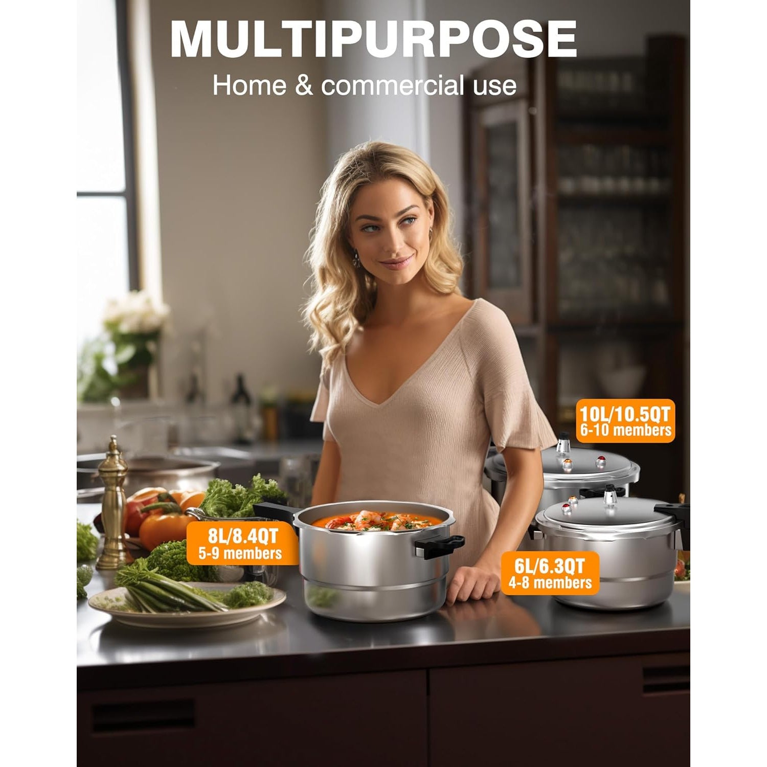 pyy 10qt aluminum pressure cooker a release