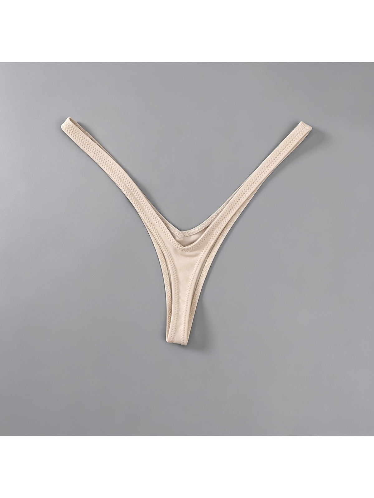 4pcs womens deep v   breathable one string   low