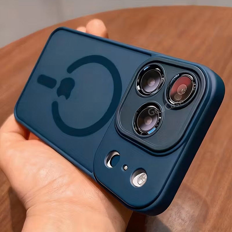 magical luxury matte translucent shockproof case   17