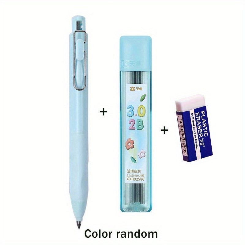 a set 3 0  thick core triangular grip pen shaft