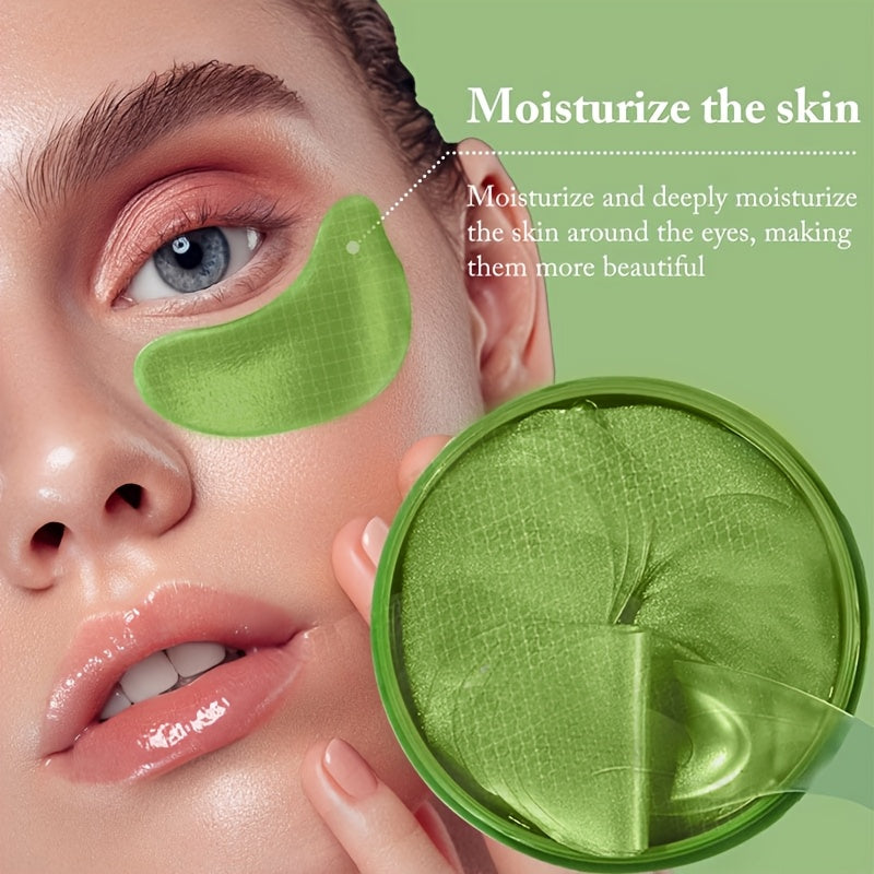 60 sheets instantly tightening green tea eye masks smoothens