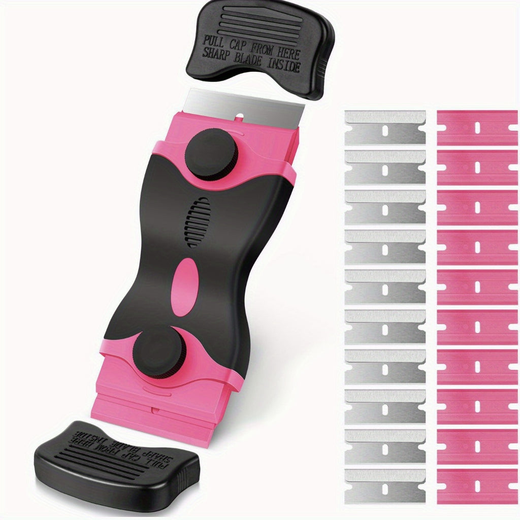 removal scraper glass scraper 1 pink double