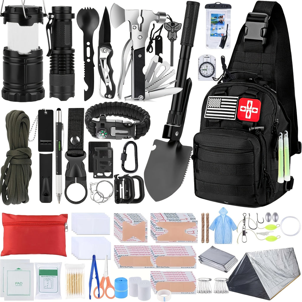 272pcs survival gear equipment fire starter