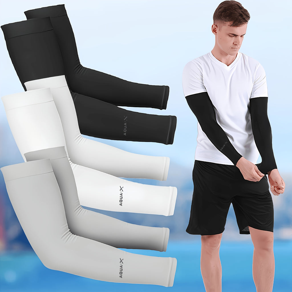 ice cooling sunscreen ice sleeves breathable elastic quick