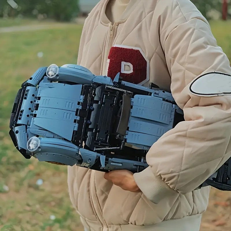 2100pcs cool toys men creative   lowrider sports