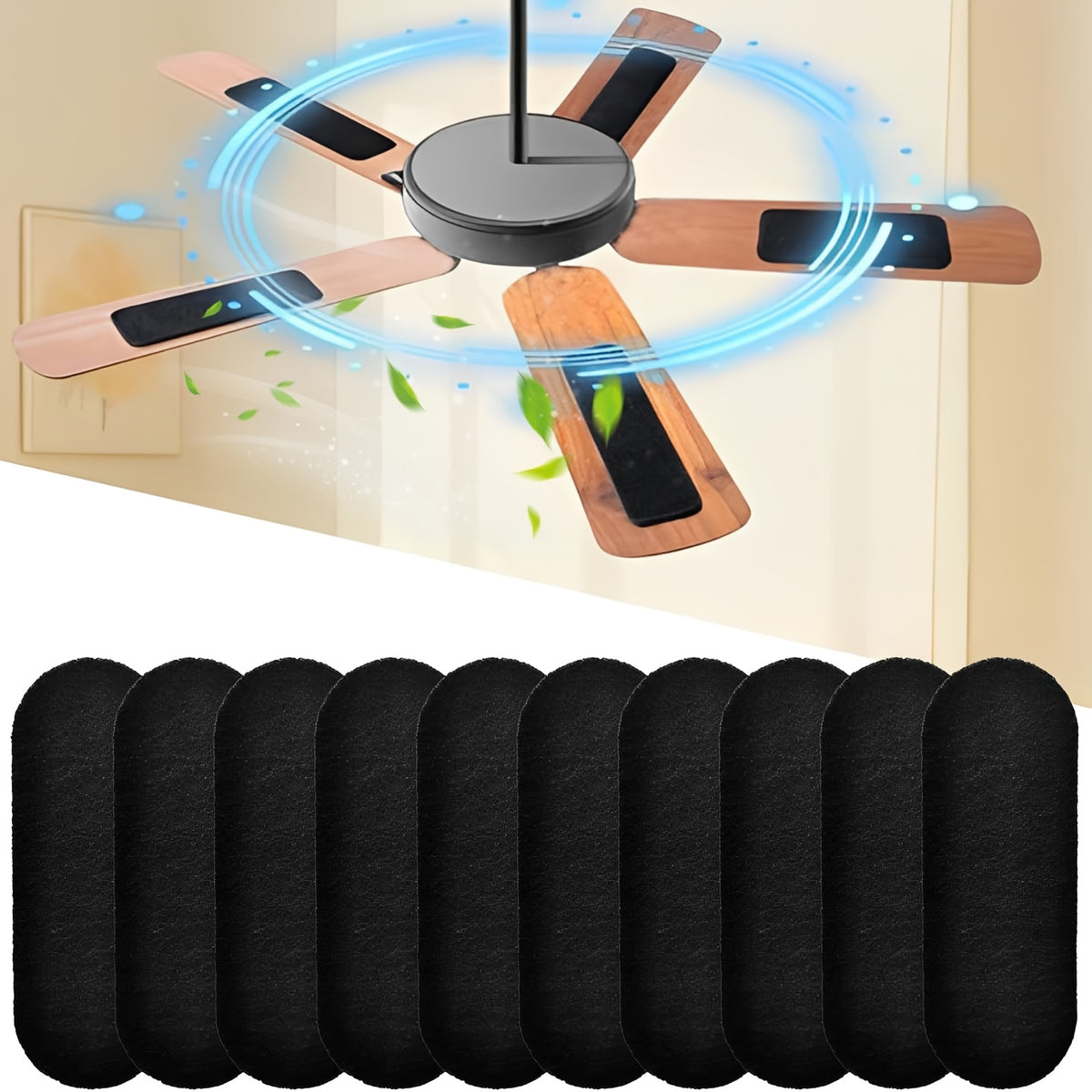 5pcs ceiling fan blade activated carbon   blade air