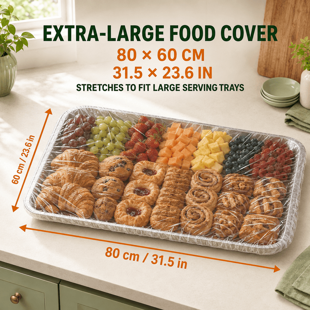 31 5  23 6 xxl extra large elastic food cover 30pcs