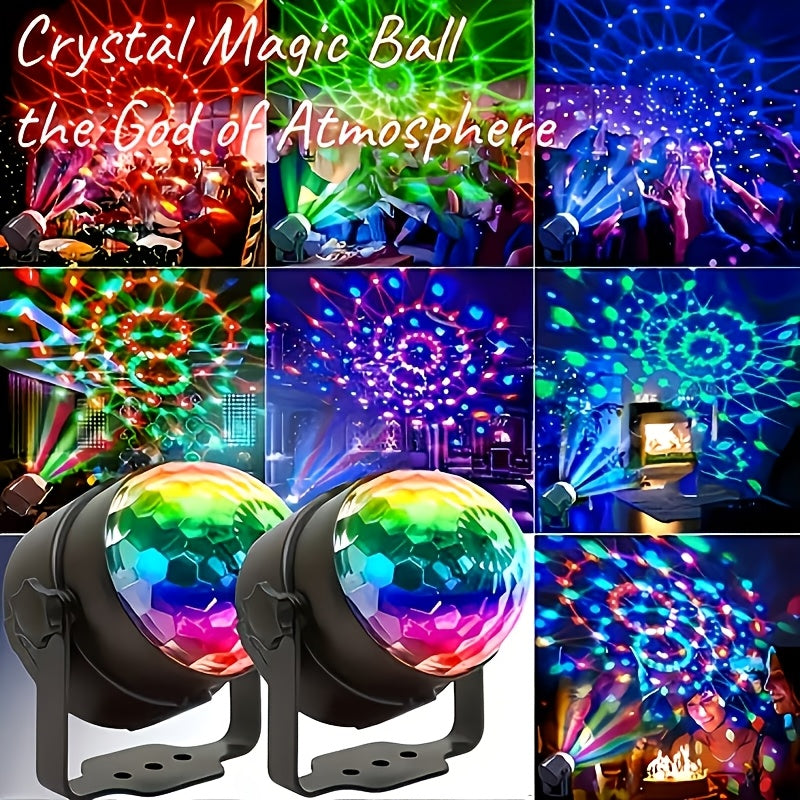 2 led disco   lights rgb multicolor stage