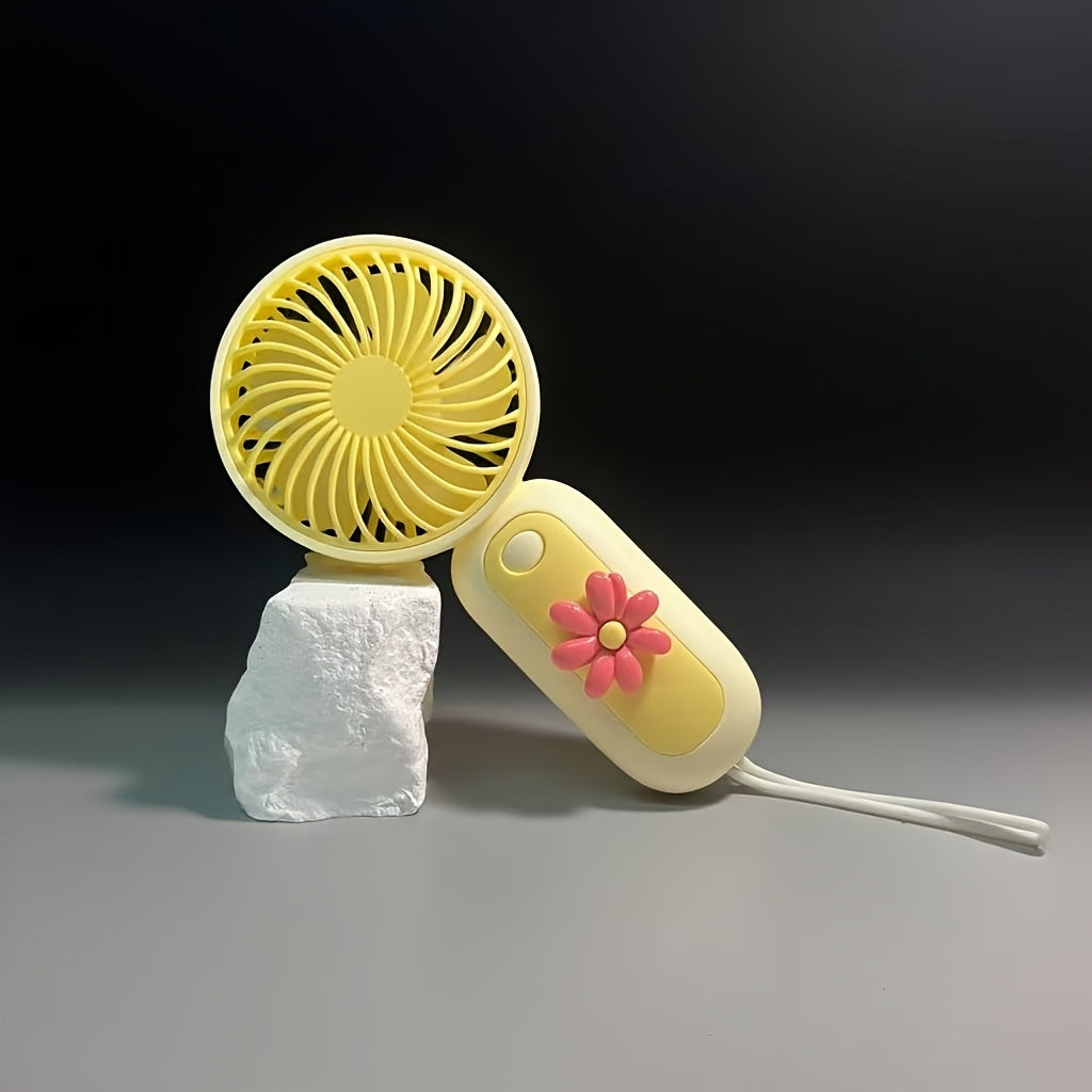 handheld fan suitable women girls portable pocket fan