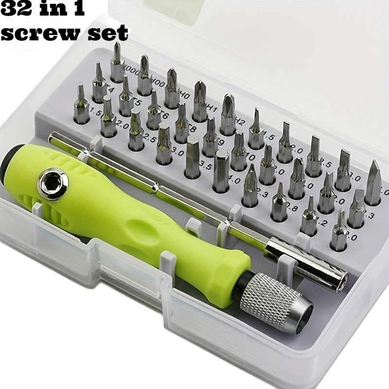 32 in 1 random colors precision screwdriver set portable